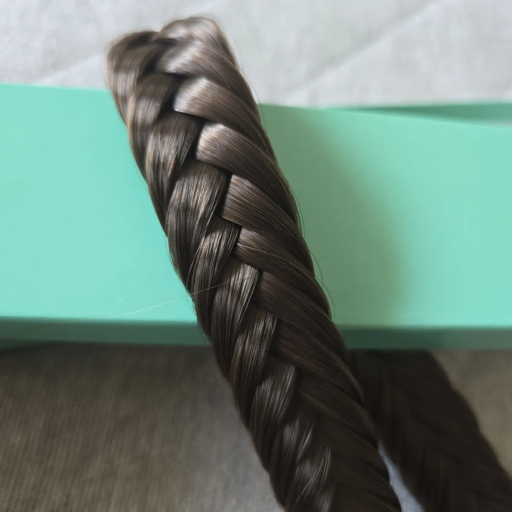 Madison Fishtail Braided Headband NWT